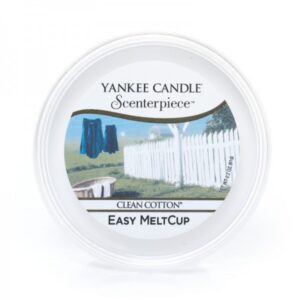 Aromat Świec - Wosk Zapachowy Yankee Candle Melt Cup Scenterpiece Clean Cotton