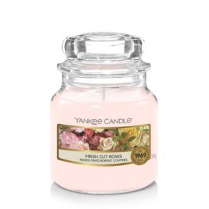 Aromat Świec - Yankee Candle Mała Świeca Zapachowa Fresh Cut Roses