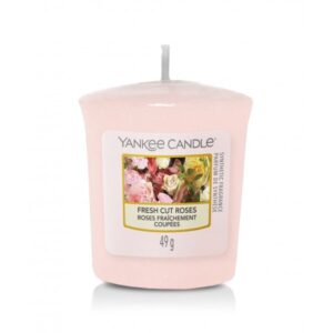 Aromat Świec - Yankee Candle Świeca Votive Zapachowa Fresh Cut Roses