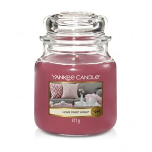 Aromat Świec - Yankee Candle Średnia Świeca Zapachowa Home Sweet Home