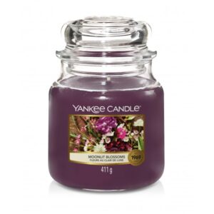 Aromat Świec - Yankee Candle Średnia Świeca Zapachowa Moonlit Blossoms