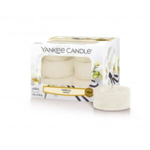 Aromat Świec - Yankee Candle Świece Tealight 12 Sztuk Vanilla