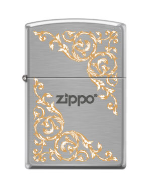Aromat Świec - Zippo oryginalna zapalniczka Vintage Floral z logo