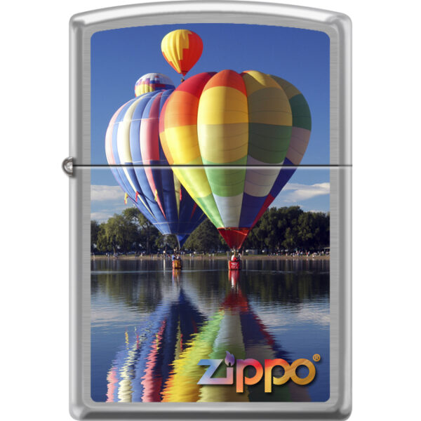 Aromat Świec - Zippo oryginalna zapalniczka Hot Air Baloon Design z logo